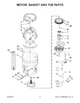 Diagram for 04 - Motor, Basket And Tub Parts