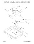 Diagram for 03 - Burner Box, Gas Valves And Switches