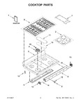 Diagram for 02 - Cooktop Parts