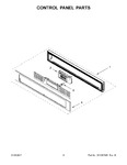 Diagram for 03 - Control Panel Parts