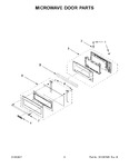 Diagram for 04 - Microwave Door Parts