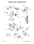 Diagram for 06 - Cabinet And Stirrer Parts