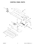 Diagram for 02 - Control Panel Parts