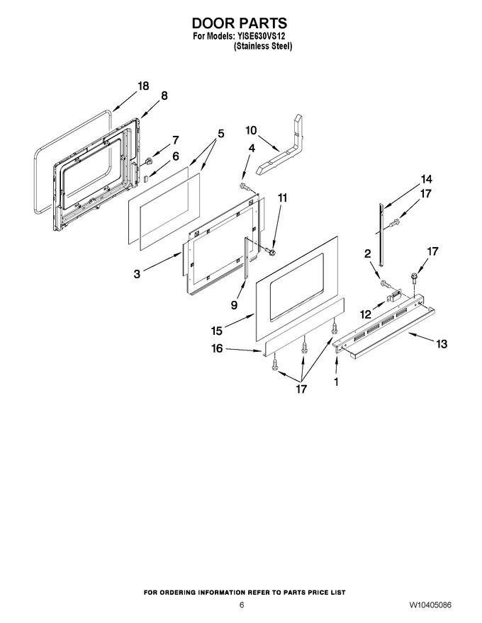 Diagram for YISE630VS12