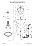 Diagram for 04 - Basket And Tub Parts