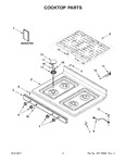 Diagram for 02 - Cooktop Parts