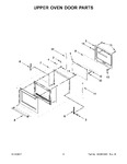 Diagram for 04 - Upper Oven Door Parts