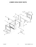 Diagram for 05 - Lower Oven Door Parts