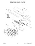 Diagram for 02 - Control Panel Parts