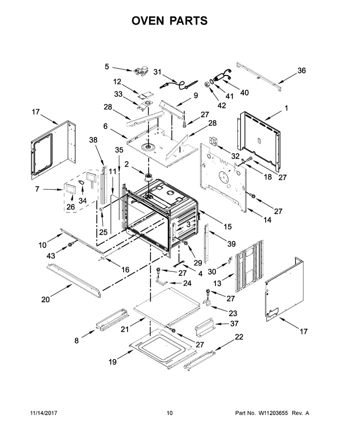 Diagram for KOCE507EWH06