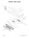 Diagram for 02 - Control Panel Parts