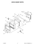 Diagram for 04 - Oven Door Parts