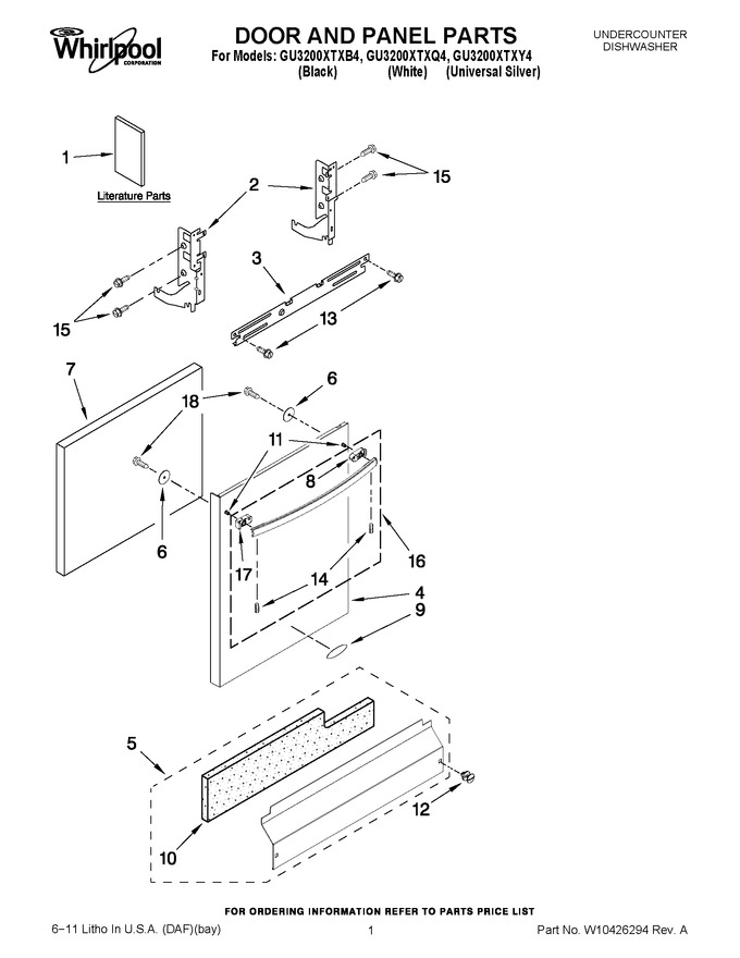 Diagram for GU3200XTXQ4