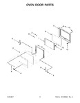 Diagram for 04 - Oven Door Parts