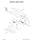 Diagram for 02 - Control Panel Parts