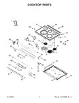 Diagram for 02 - Cooktop Parts