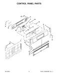 Diagram for 03 - Control Panel Parts