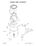 Diagram for 04 - Basket And Tub Parts