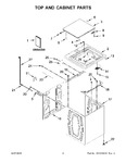 Diagram for 02 - Top And Cabinet Parts