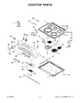 Diagram for 02 - Cooktop Parts