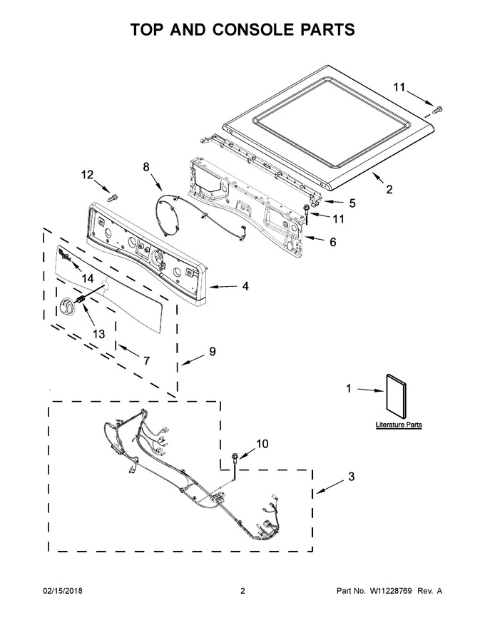 Diagram for YWED85HEFW2