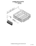 Diagram for 10 - Lower Rack Parts