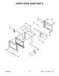 Diagram for 05 - Upper Oven Door Parts