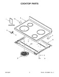 Diagram for 02 - Cooktop Parts