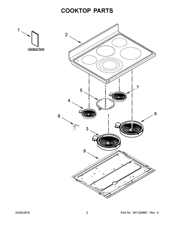 Diagram for KFED500EWH03