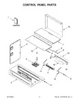 Diagram for 02 - Control Panel Parts