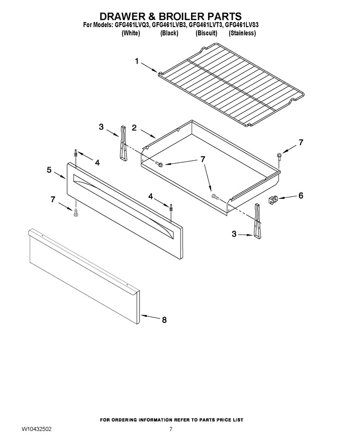 Diagram for GFG461LVQ3