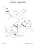 Diagram for 02 - Control Panel Parts