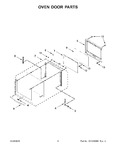 Diagram for 04 - Oven Door Parts