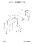 Diagram for 05 - Upper Oven Door Parts