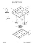 Diagram for 02 - Cooktop Parts