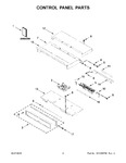 Diagram for 02 - Control Panel Parts