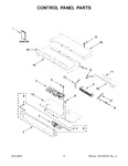 Diagram for 02 - Control Panel Parts