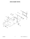 Diagram for 04 - Oven Door Parts