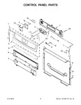 Diagram for 03 - Control Panel Parts