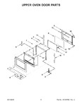 Diagram for 04 - Upper Oven Door Parts