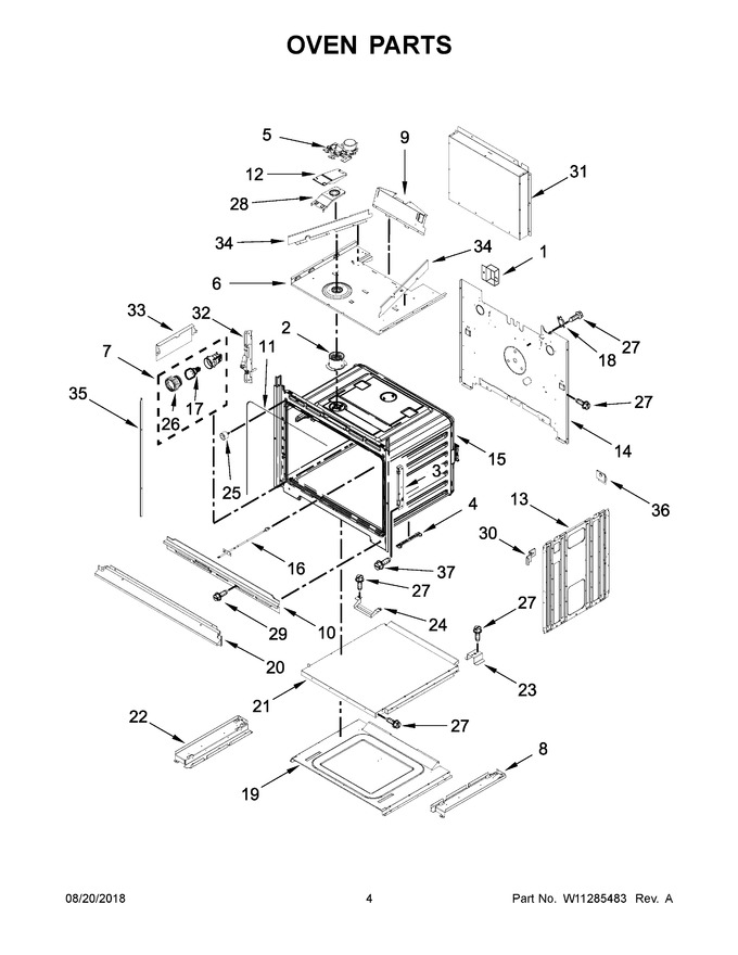 Diagram for WOC75EC0HV01