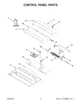 Diagram for 02 - Control Panel Parts