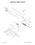 Diagram for 02 - Control Panel Parts