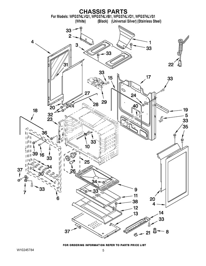 Diagram for WFG374LVD1