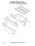 Diagram for 06 - Drawer & Broiler Parts