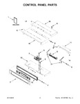 Diagram for 02 - Control Panel Parts