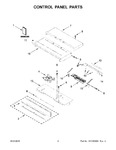 Diagram for 02 - Control Panel Parts