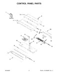 Diagram for 02 - Control Panel Parts