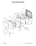 Diagram for 07 - Oven Door Parts