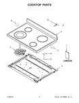 Diagram for 02 - Cooktop Parts